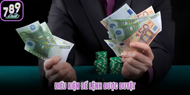 Điều kiện rút tiền 789club với tài khoản và doanh thu